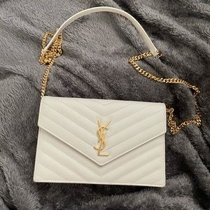 Saint Laurent Envelope Chain Wallet Cross bag